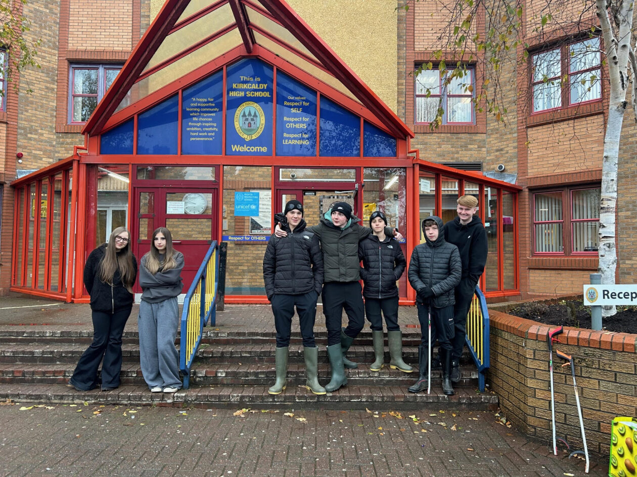 Tree Planting in Dunnikier Park