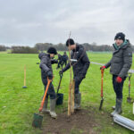 Tree Planting in Dunnikier Park