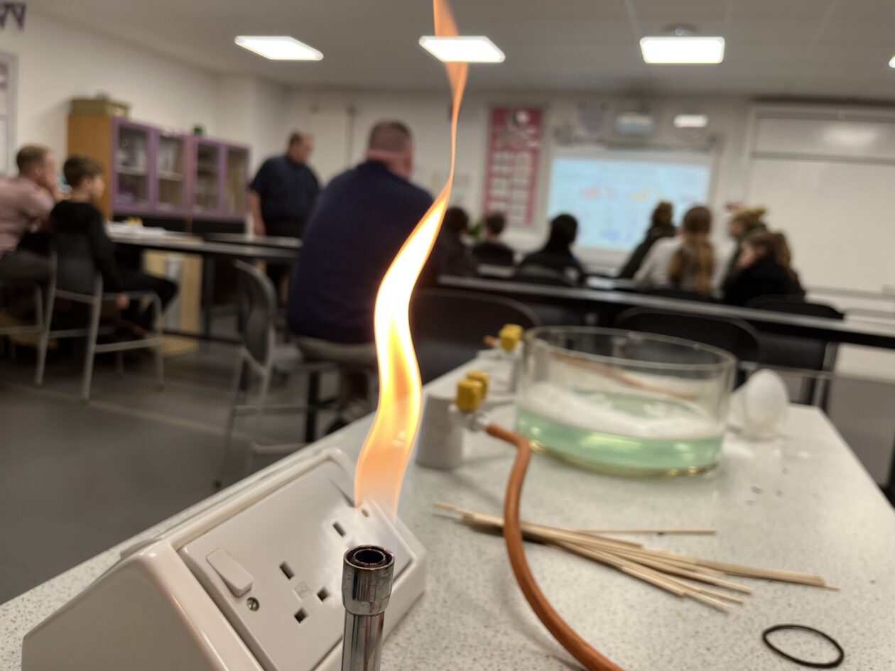 Fiery Times at the P7 Open Evening!