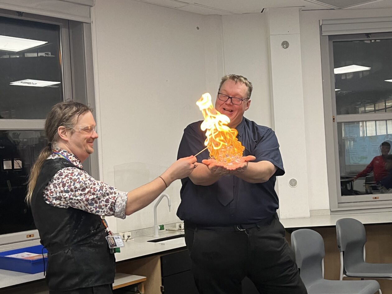 Fiery Times at the P7 Open Evening!