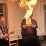 Fiery Times at the P7 Open Evening!