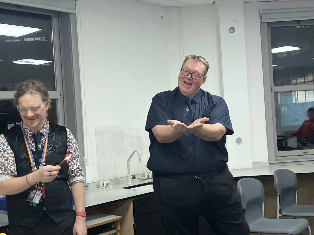 Fiery Times at the P7 Open Evening!