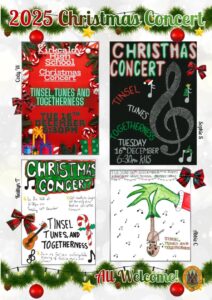 Christmas Concert 2025 Posters - Click for the Full Size Version