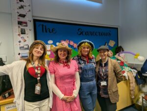 A World Book day Visit from "The Scarecrow's Wedding"