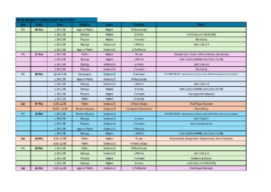 Study Support Timetable Feb - March 2026