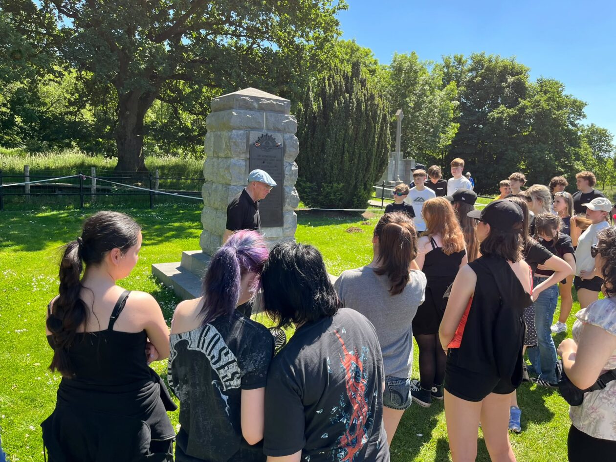 KHS Battlefields Trip 2026 - Day Three, "The South Salient"