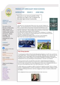 Friends of Kirkcaldy High School Newsletter - July 2026