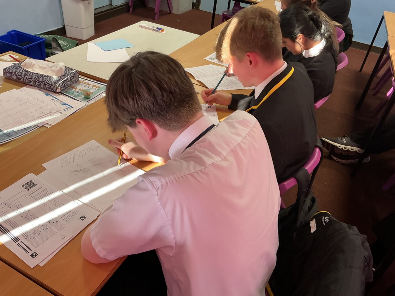 Heads Down for the Maths Challenge