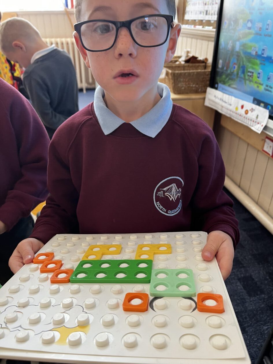 Matching Numicon pictures