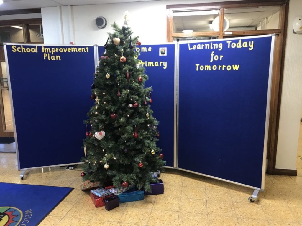 Christmas Tree Pitcoudie Primary School