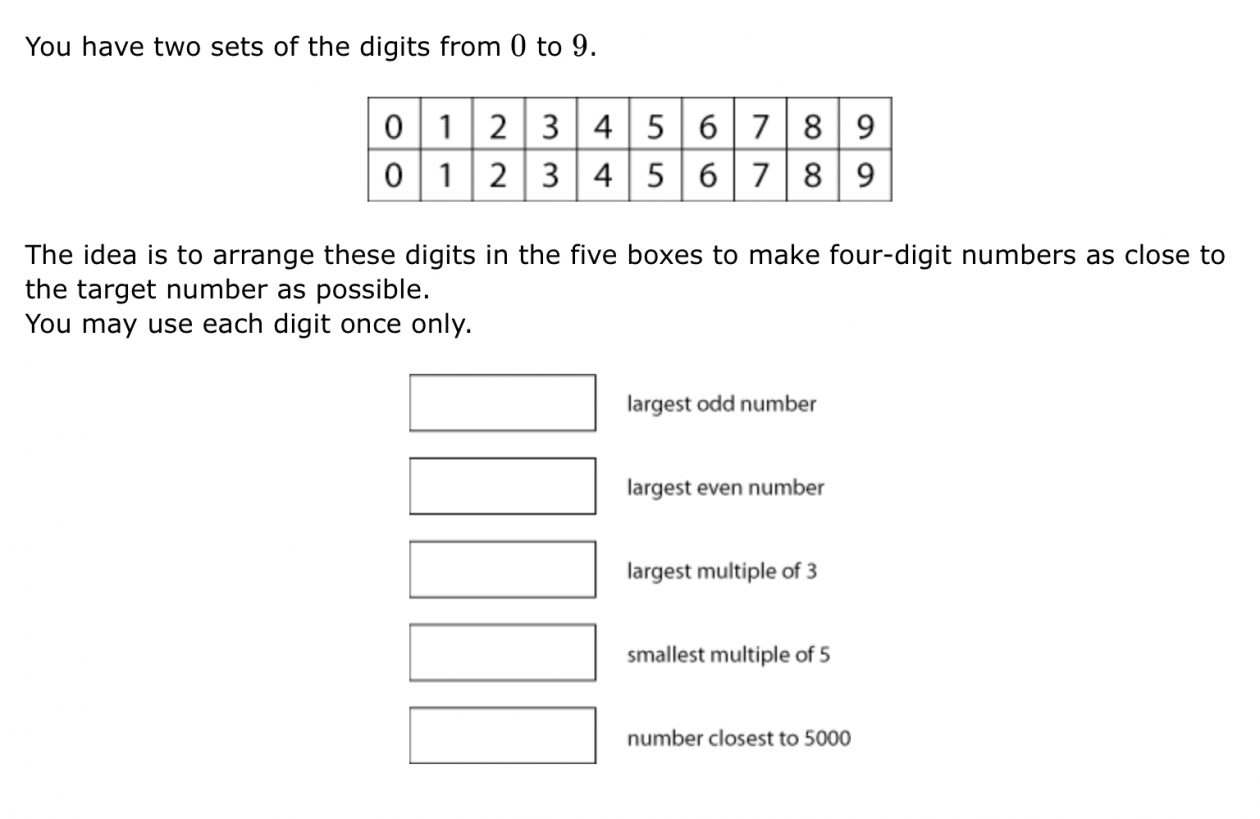 problem solving riddles ks2