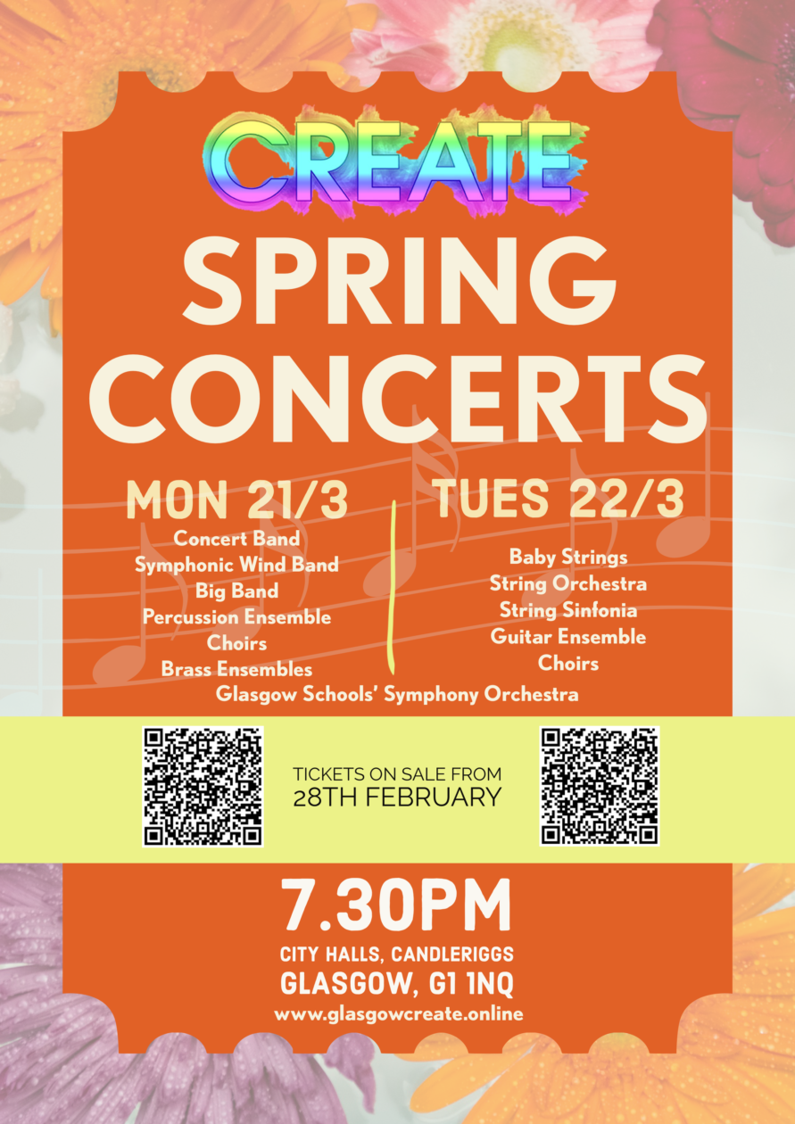 CREATE Spring Concerts