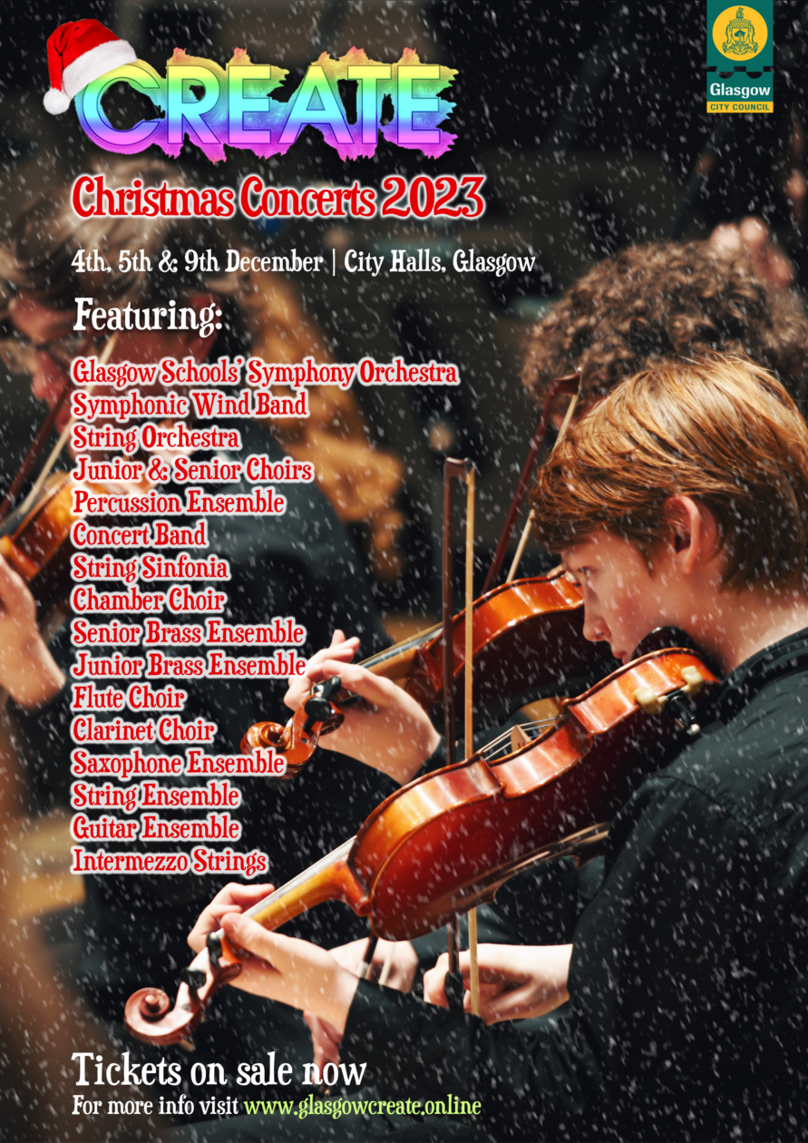Glasgow CREATE Christmas Concerts 2023