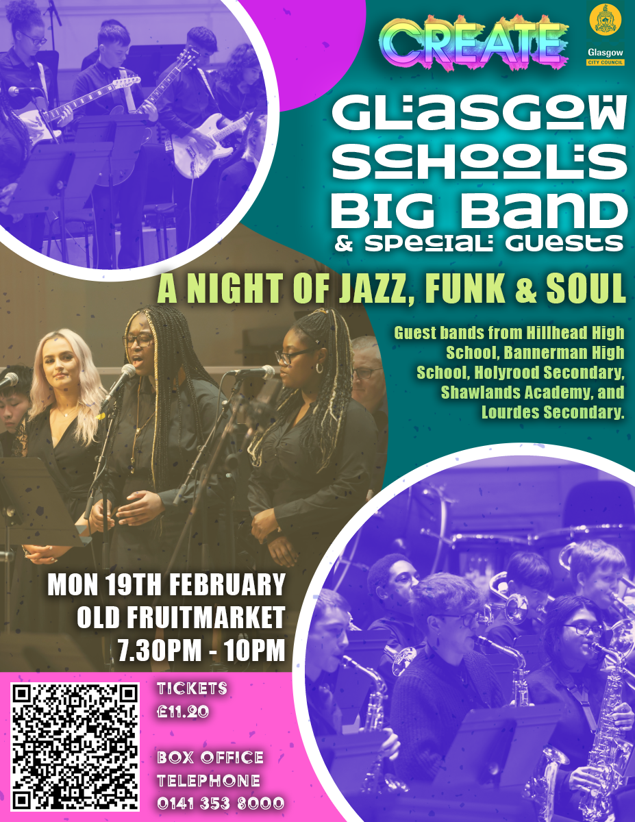 Glasgow Schools Big Band & Special Guests – 19th Feb