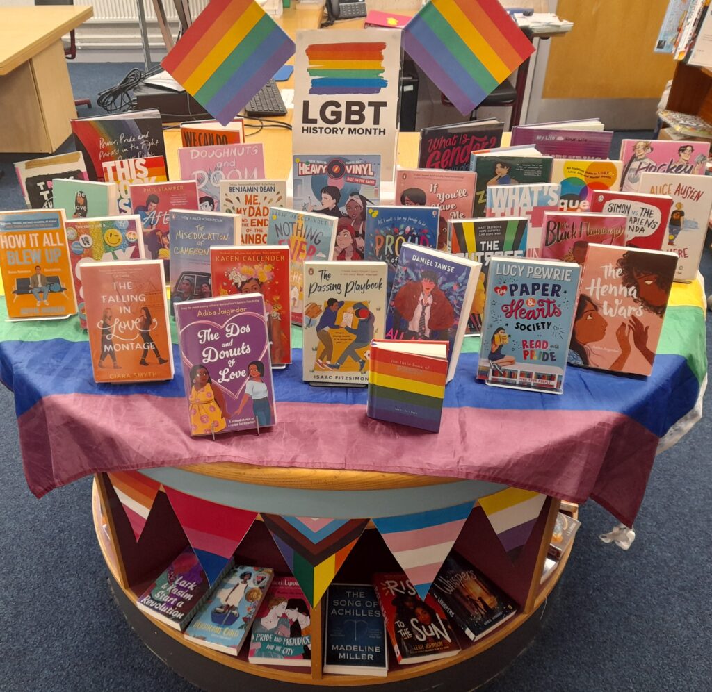 Celebrating LGBT History Month in Bellahouston | Glasgow School Libraries