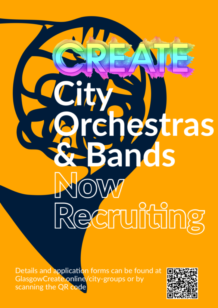 City Orchestras & Bands Now Recruiting