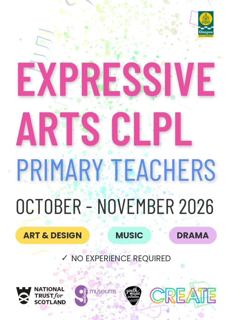 Expressive Arts CLPL for Primary Teachers: October–November 2026