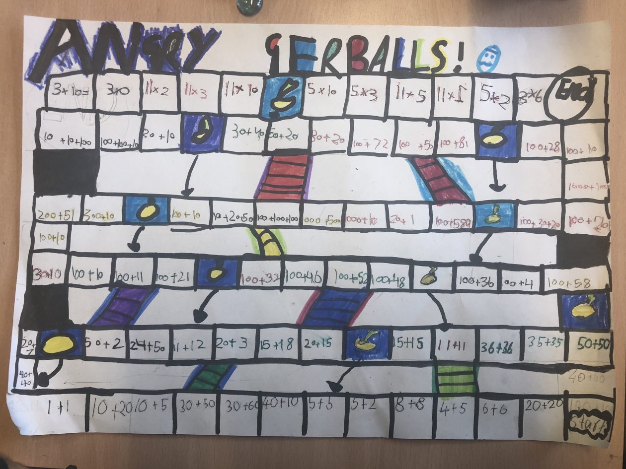Designing a Maths Board Game