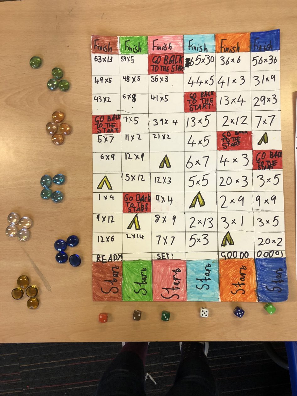 Designing a Maths Board Game