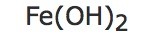 Iron Hydroxide