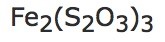 Iron thiosulfate