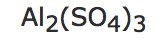 aluminium sulfate