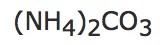 ammonium carbonate