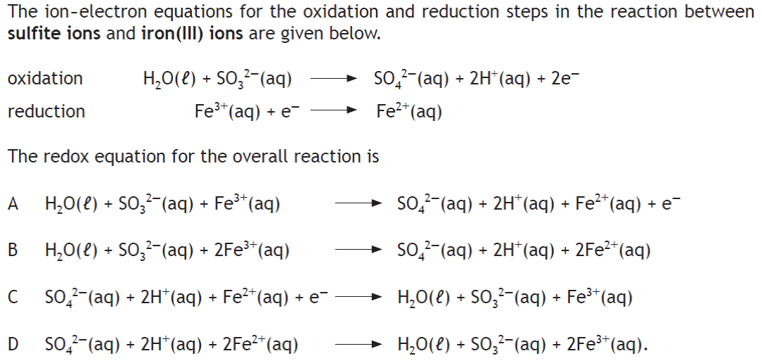 Exercise 1_2B Enthalpy Change – Higher Chemistry Unit 1 Consolidation ...