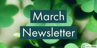 Please click on the link below to read our March newsletter.