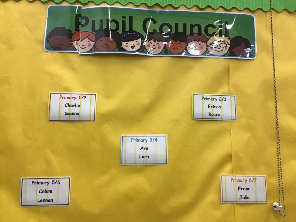 Pupil Council St Joachim's Primary School