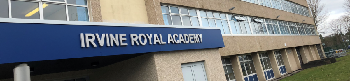 Irvine Royal Academy New S1 
