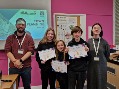 Grantown Grammar Pupils Design Sustainable Towns for World Town Planning Day 2023