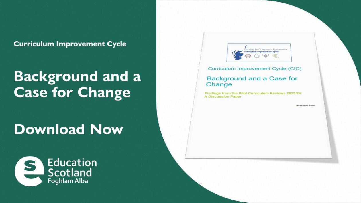 New Curriculum Improvement Cycle discussion paper – Background and A Case For Change