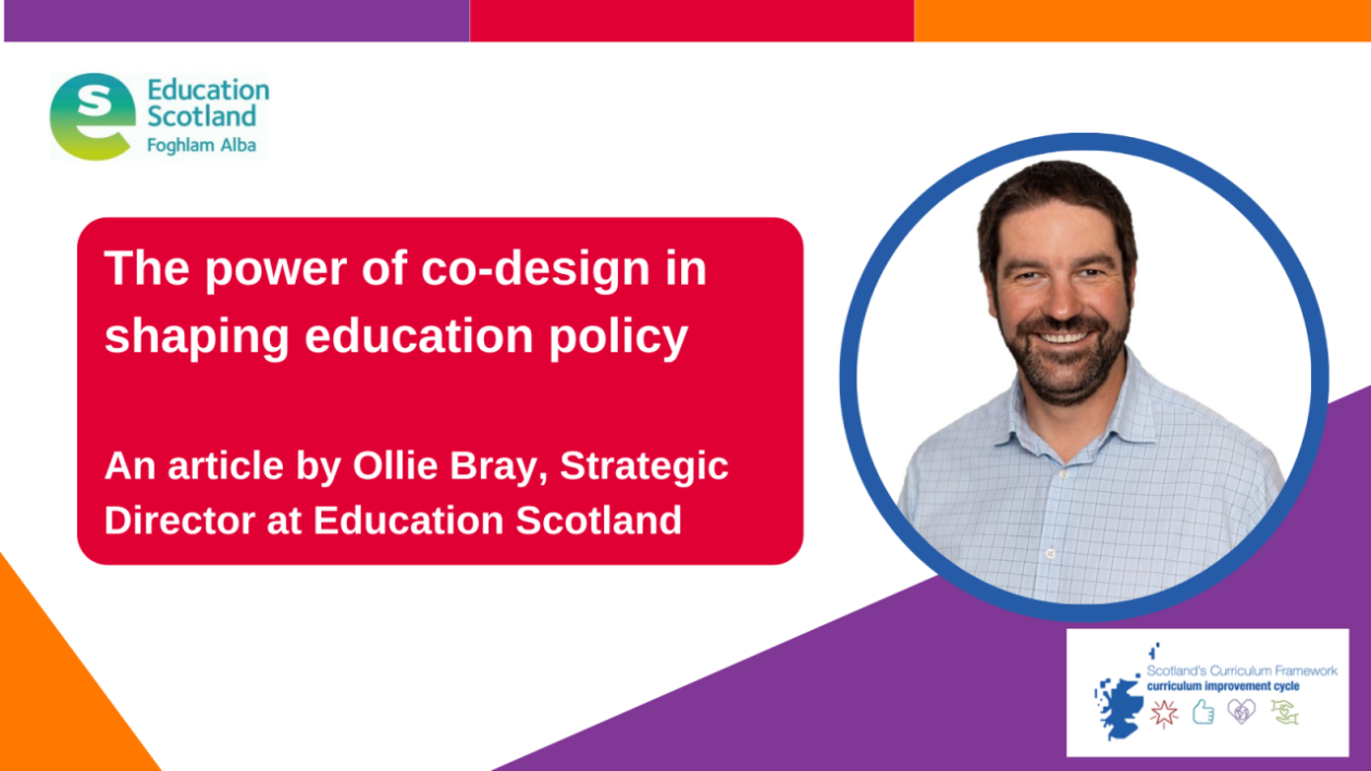 The power of co-design in shaping education policy