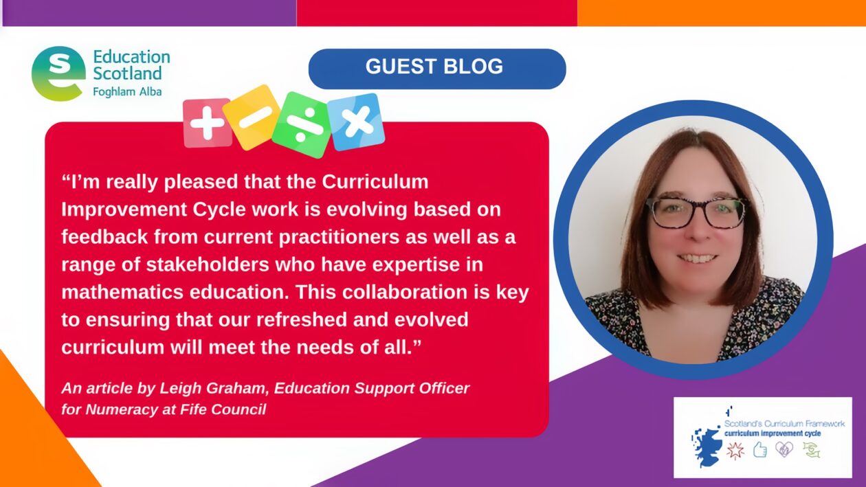 Curriculum Connections. Guest Blog from Leigh Graham, National Mathematics Collaboration Group Participant – Curriculum Improvement Cycle