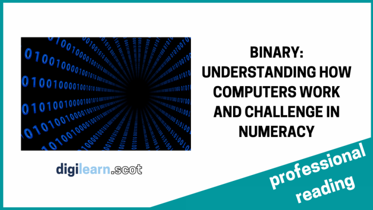 BINARY: UNDERSTANDING HOW COMPUTERS WORK AND CHALLENGE IN NUMERACY ...