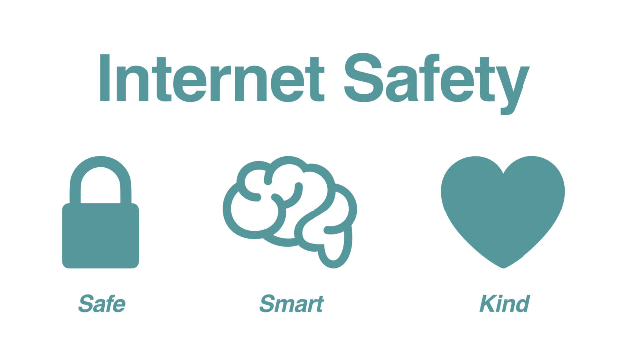 our internet safety message: safe smart kind