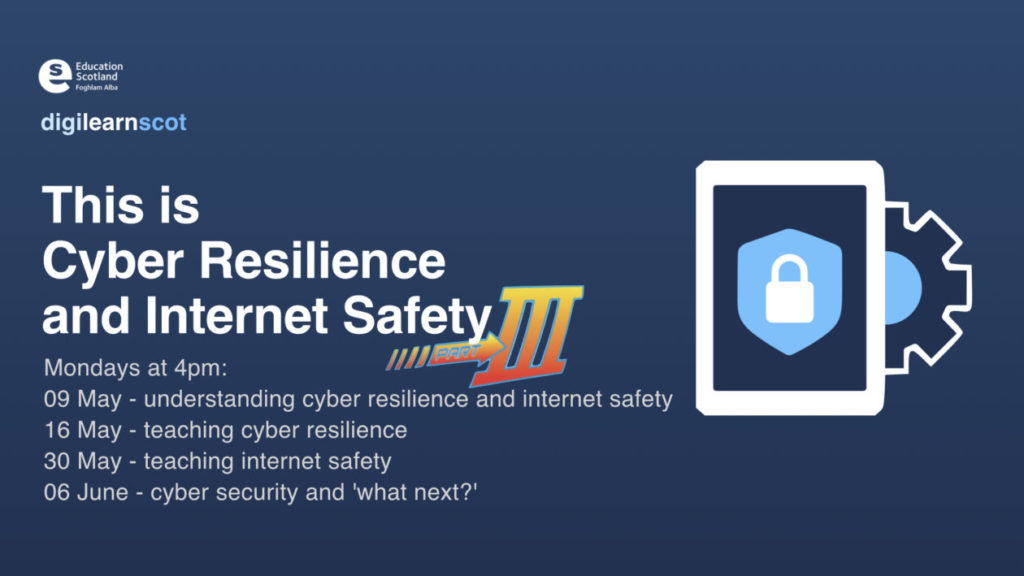 this is cyber resilience: professional learning webinars