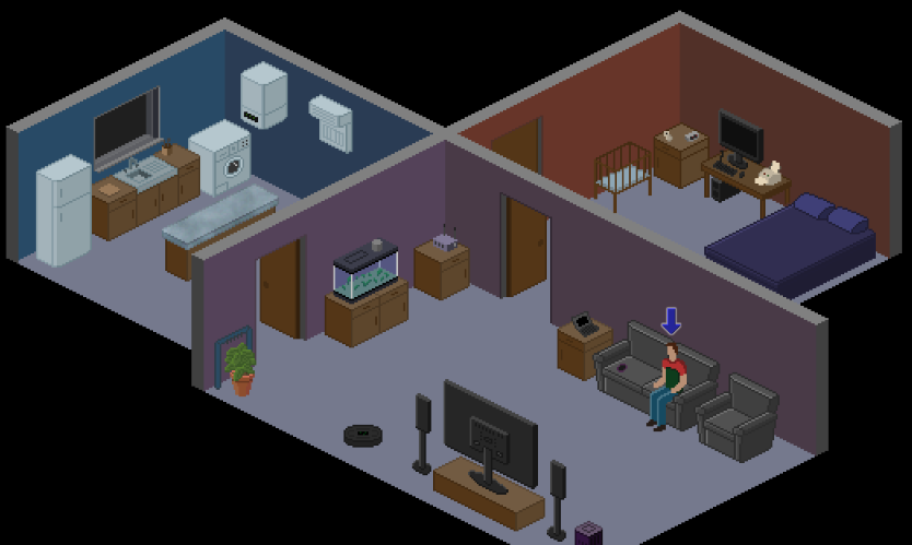 picture of a house in the Cyber Land security game