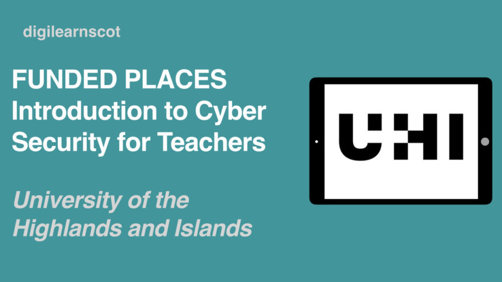 Introduction to Cyber Security for Teachers