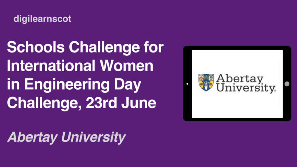 Schools Challenge for International Women in Engineering Day – 23rd June