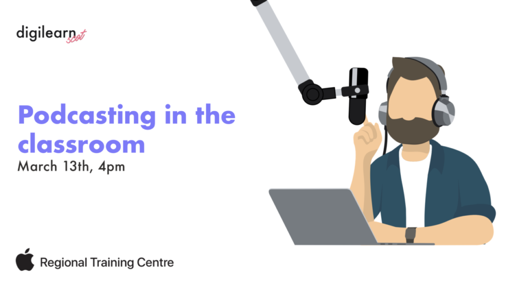 Podcasting in the classroom Advert