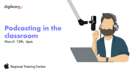 Podcasting in the classroom Advert