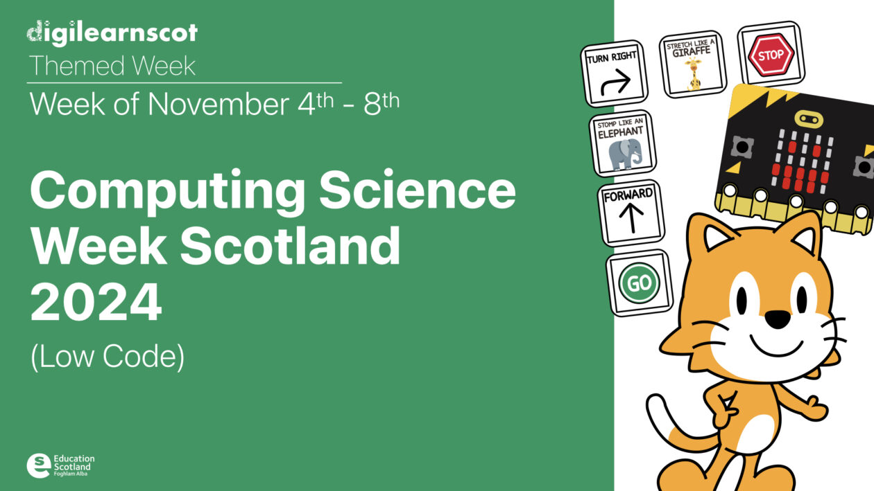 Computing Science Week Scotland 2024 (Low Code) – DigiLearn
