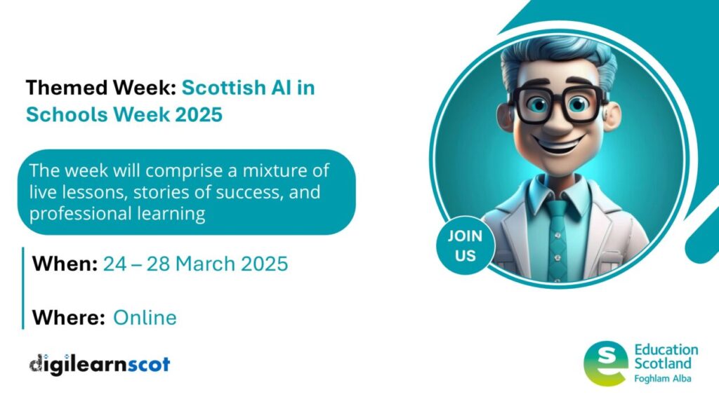 Scottish AI in schools themed week video