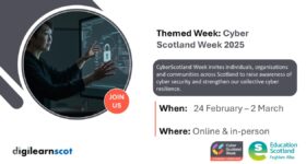 image of woman demonstrating cyber security