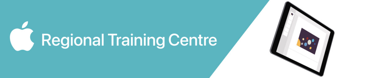 Regional Training Centre banner showing iPad