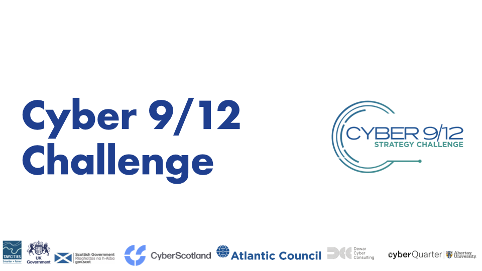 cyber 9 12 challenge logo