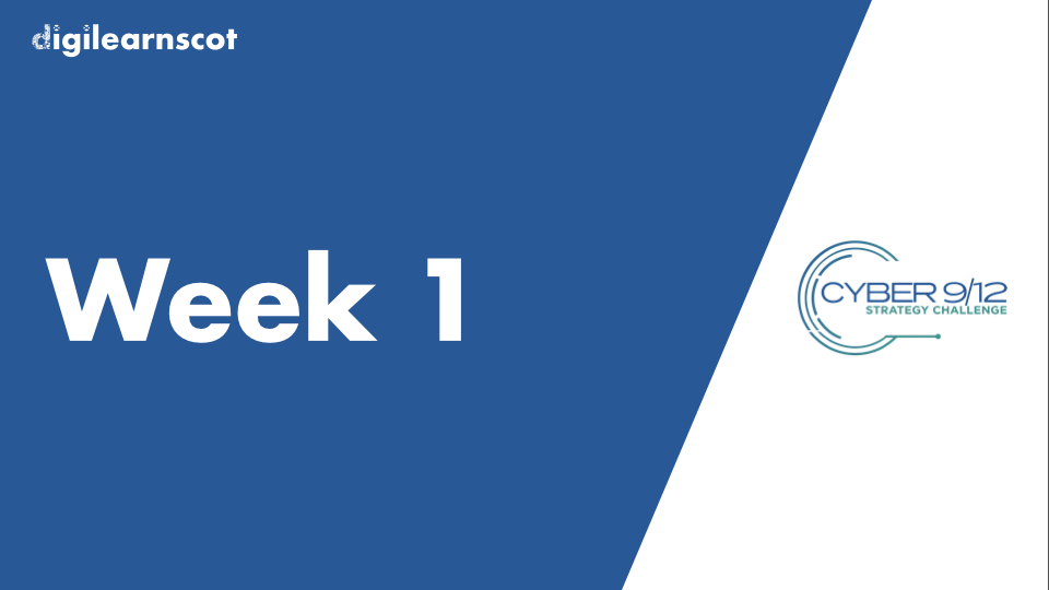 cyber 9 12 strategy challenge week 1