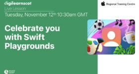 About Me Swift Playgrounds featured logo